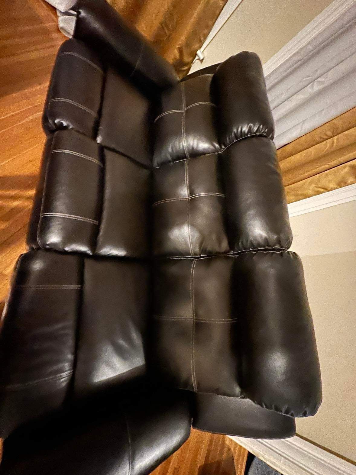 black couch by Atlantic Furniture