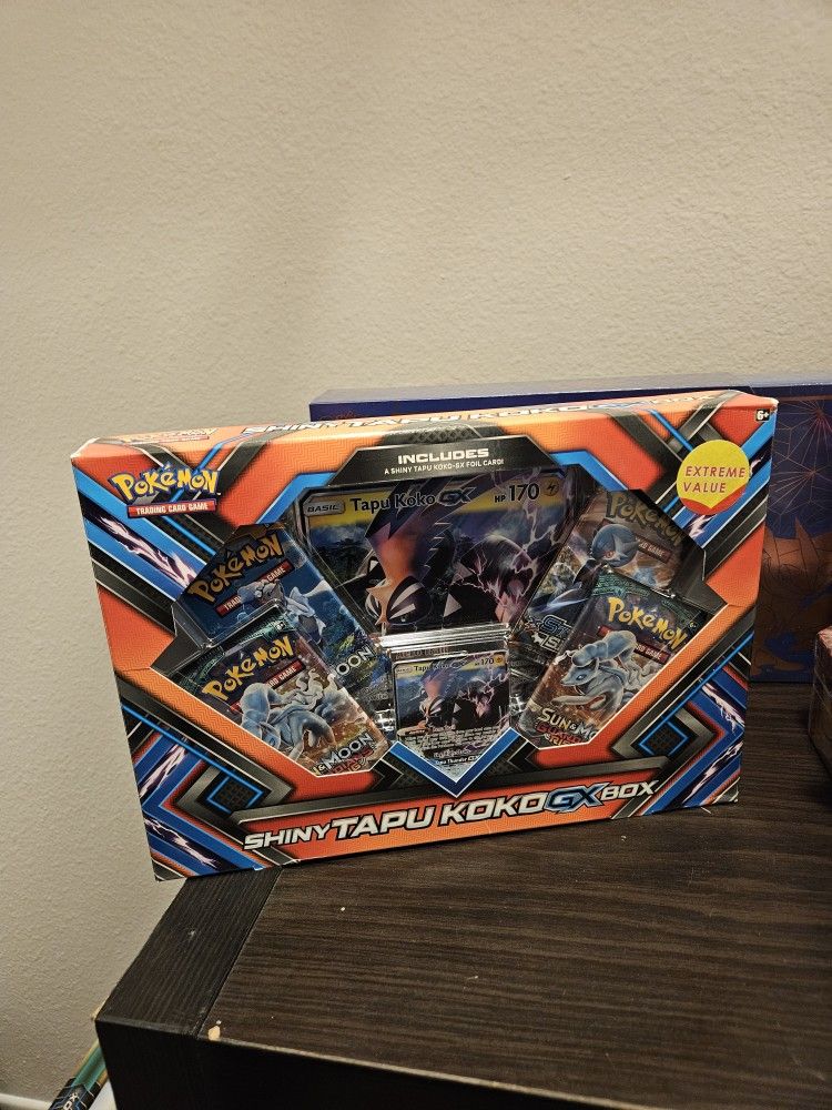 Pokemom Shiny Tapu Koko GX Box 