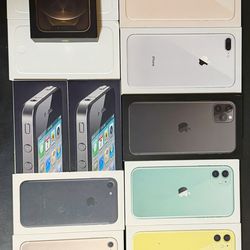 Original Boxes for iPhone 17, 12, 11, 8, 7, 6 AND 4! MAKE OFFER