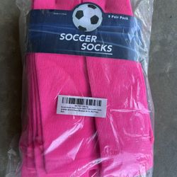 Soccer Socks Pink 45 Pairs