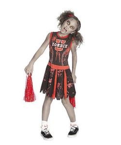 Girl's Undead Cheerleader Costume