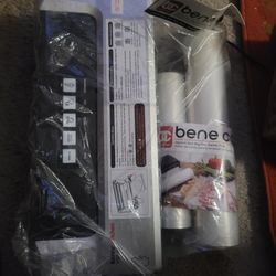 Bonsenkitchen Vacuum Sealer Machine | Compact Food Sealer for Kitchen Storage & Meal Prep | Multiple Modes​​ | External Vacuum System