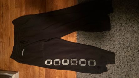 Large overtime sweatpants