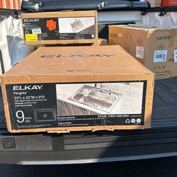 Stainless Steel Sink, New In Box $50