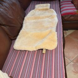 Zone Tech Sheepskin Seat Cover Brand New 