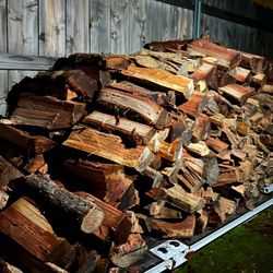 Dry Split Almond Mix Firewood!!!Ready Too Burn Seasoned Wood!!!