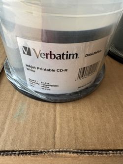 Verbatim Inkjet Printable CD -R 100 Count