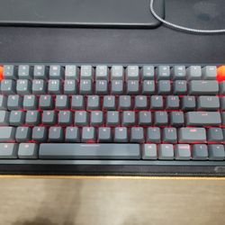 Keychain K2 75% Layout Keyboard (Red)