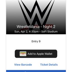 Wrestlmaina 39 Tickets 
