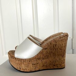 Wedge Slip On Shoes Sandals 👡 Size 7.5/8 