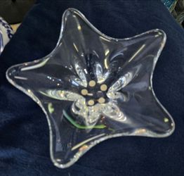 Baccarat Candy Dish. 7"D. PLEASE READ DESCRIPTION