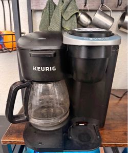 ☕ Keurig Coffee Maker | K-Cup & Full Carafe | Single Serve + Full Pot