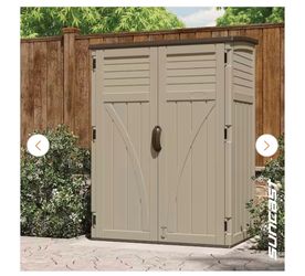 2 ft. 8 in. x 4 ft. 5 in. x 6 ft. Large Vertical Storage Shed