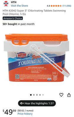 Pool chlorine Tablets