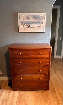 Wood dresser