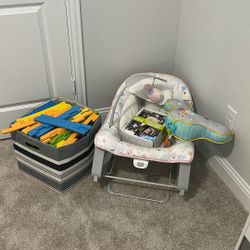 Baby Bouncer Seat & Other Items