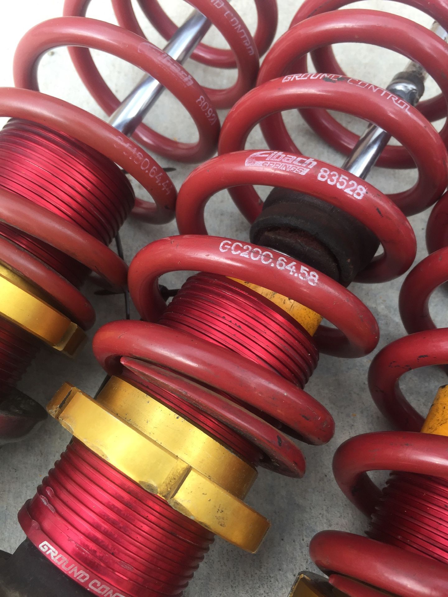 Honda Civic Acura Integra Koni shocks and eibach ground control