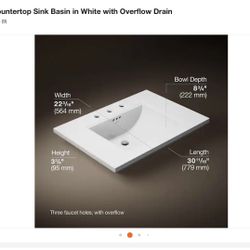 KOHLER Memoirs Fireclay Traditional White Pedestal Sink Combo ( 30-in x 21.7500-    Retail $1413.95 plus tax  Here only in market place $950 no tax go