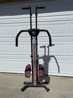 MaxiClimber XL Vertical Climbers - the Original Compact, Mountain Climber, Stair Stepper Exercise Machines - XL-2000 HRS (Hydraulic Resistance System,