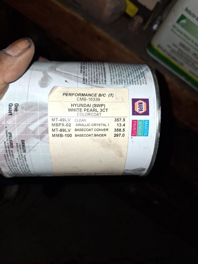 White Pearl Colorcoat