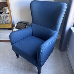 Blue Accent Chair – Target (Pickup Only)