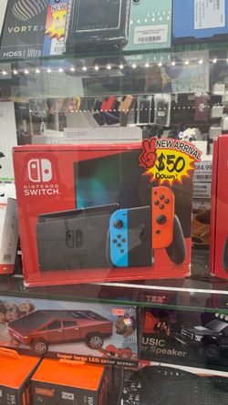 Brand new Nintendo Switch Console Neon Blue/Red