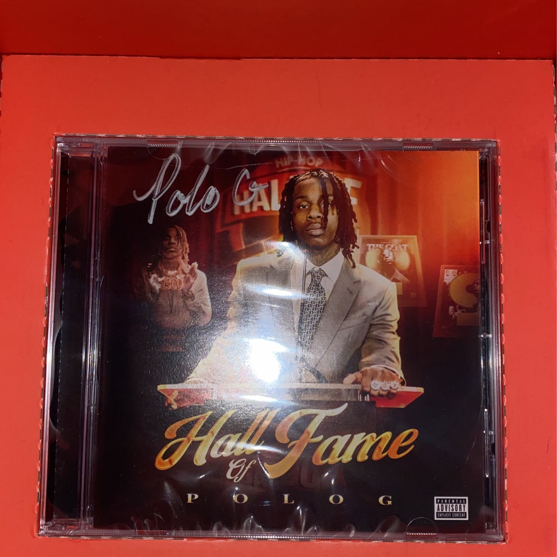 Polo G Signed HOF CD With Original Packaging