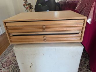 Vintage The Materials Co. of Boston Montessori Geometric Cabinet – 6 Drawers