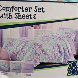 Comforter Set W/sheets
