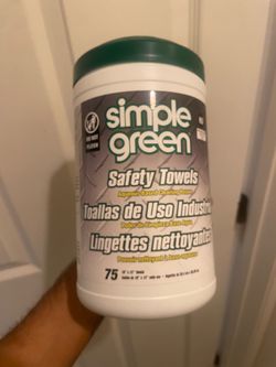 Simple Green Safety Towels 75 Count
