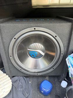 12” sub and amp