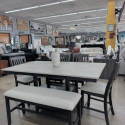 Table , Bench , Chairs , Dining Set 