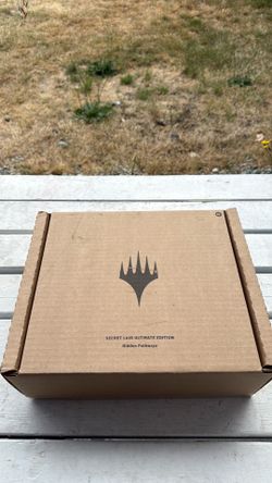 Secret Lair Ultimate Edition Hidden Pathways in Collector's Box with Packing Box