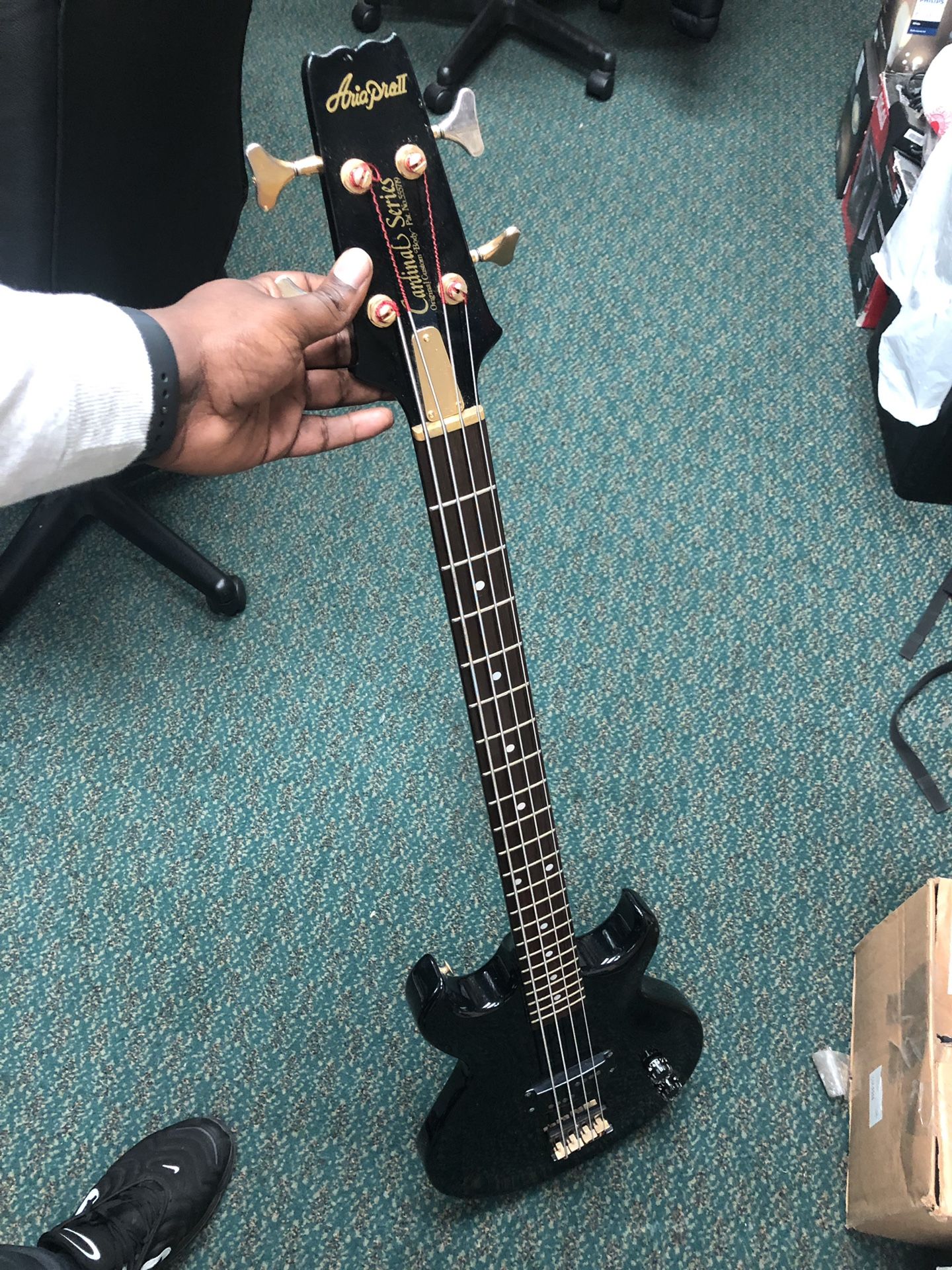 Guitar/bass , Musical Instruments Aria Black bass Made in Japan Pro 2