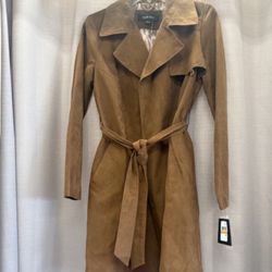 Ellen Tracey Belted Wrap Coat