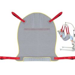 New Careboda Lift Sling for Transferring Patients, Full Body Lift Sling for Elderly and Disabled, Premium Mesh Transfer Sling for Bed Positioning & Li