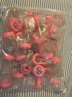 Milk bottles for baby shower candy for girls.