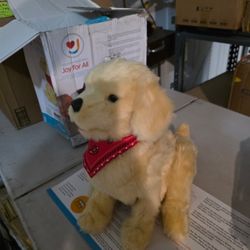 Lifelike Stuffed Animal Dog