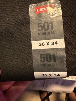 Levi's 501 Original Jeans 36x34