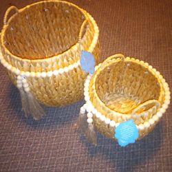 Two Nice Whitaker Baskets