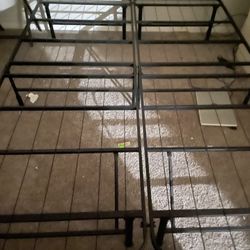 Free Foldable Queen Size Bed Frame. 