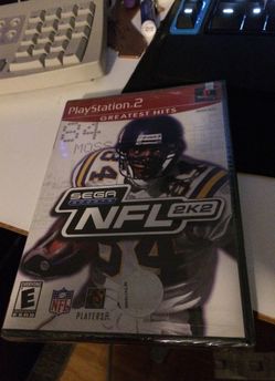 Sega nfl 2k2 sealed brand new
