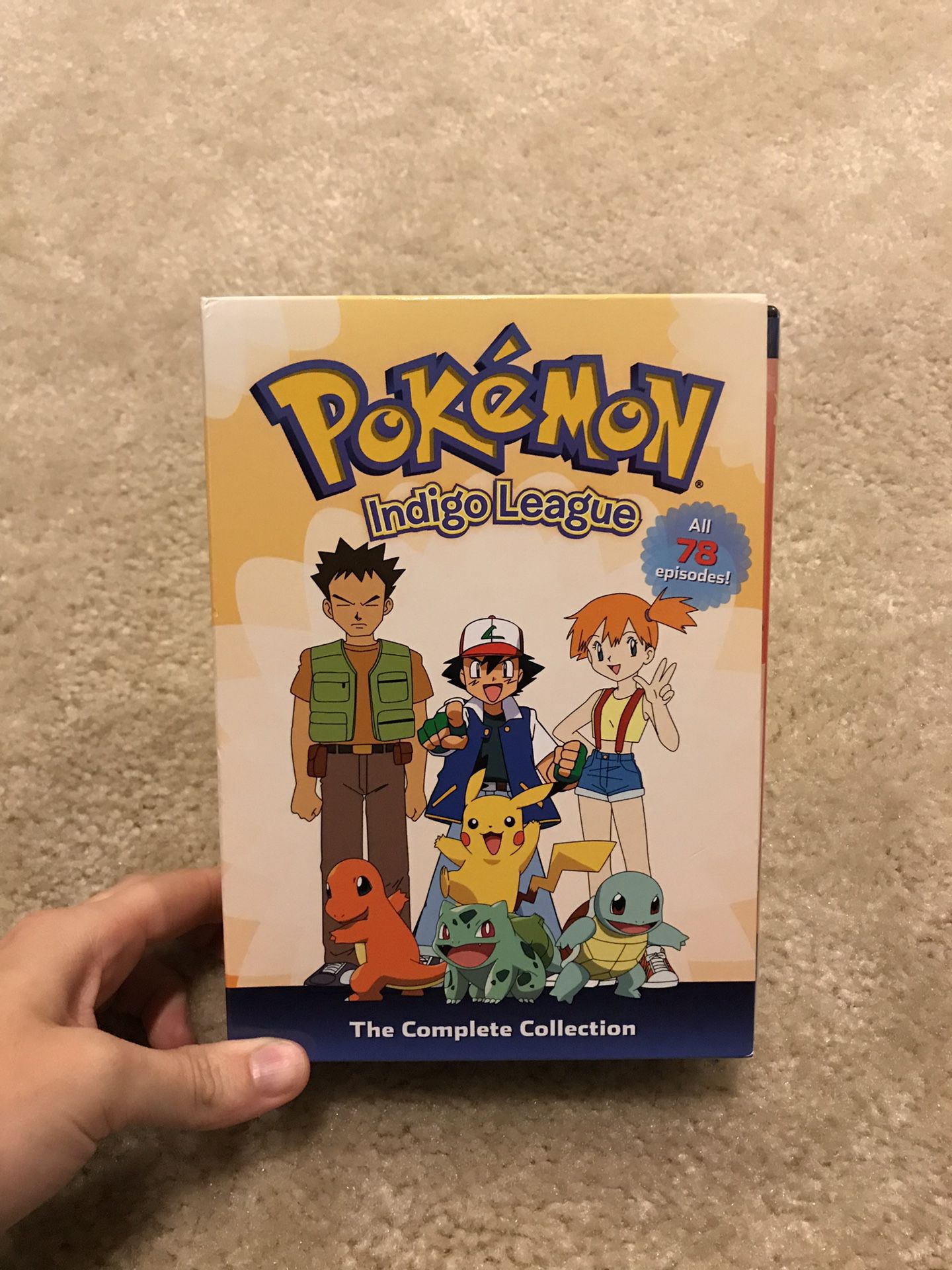 Pokémon Indigo League Complete DVD Series