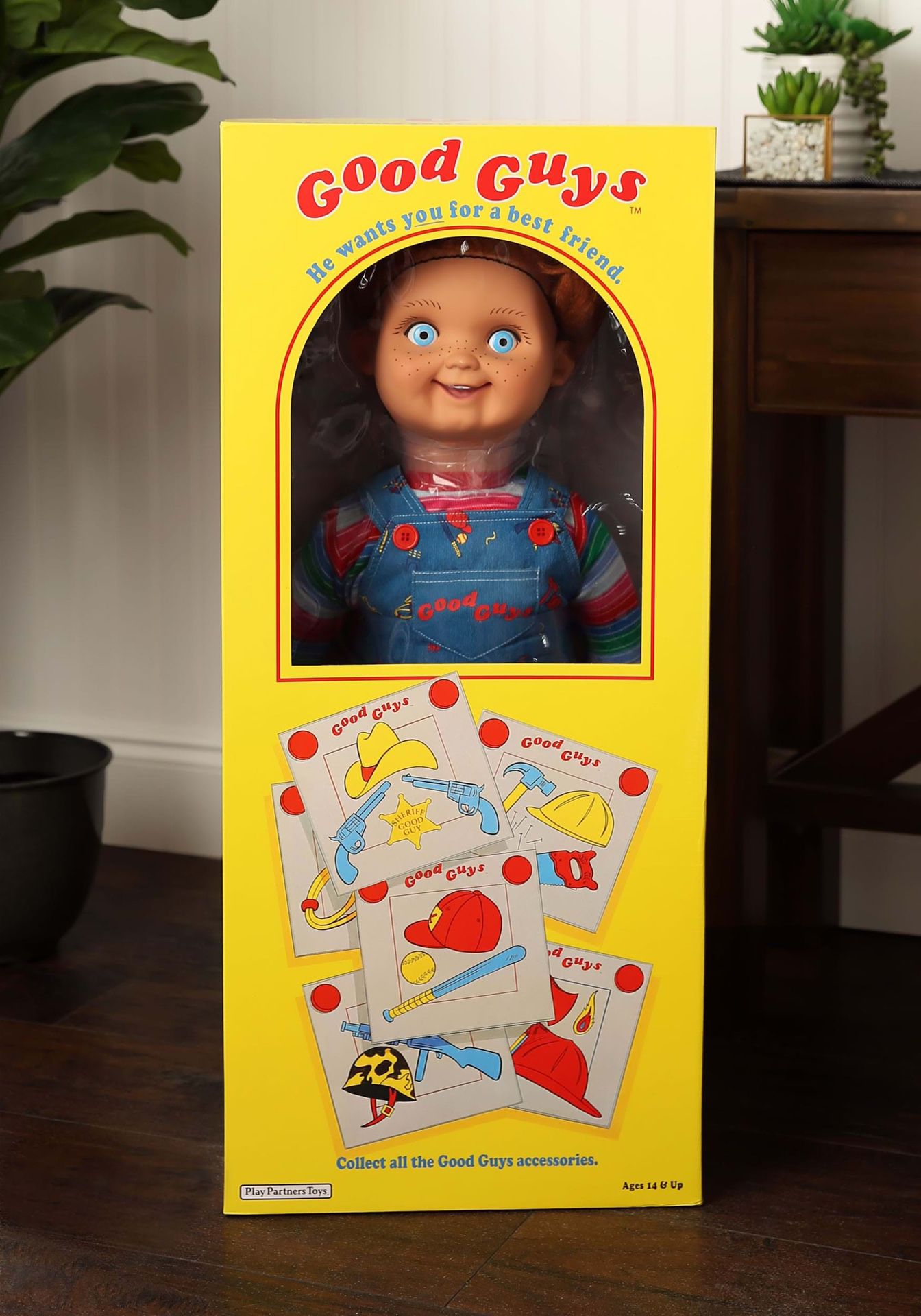 Childs Play 2, 30” Tall Chucky Doll From Movie