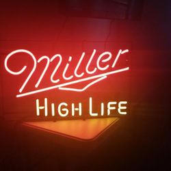 Vintage Miller High Life Neon Light 