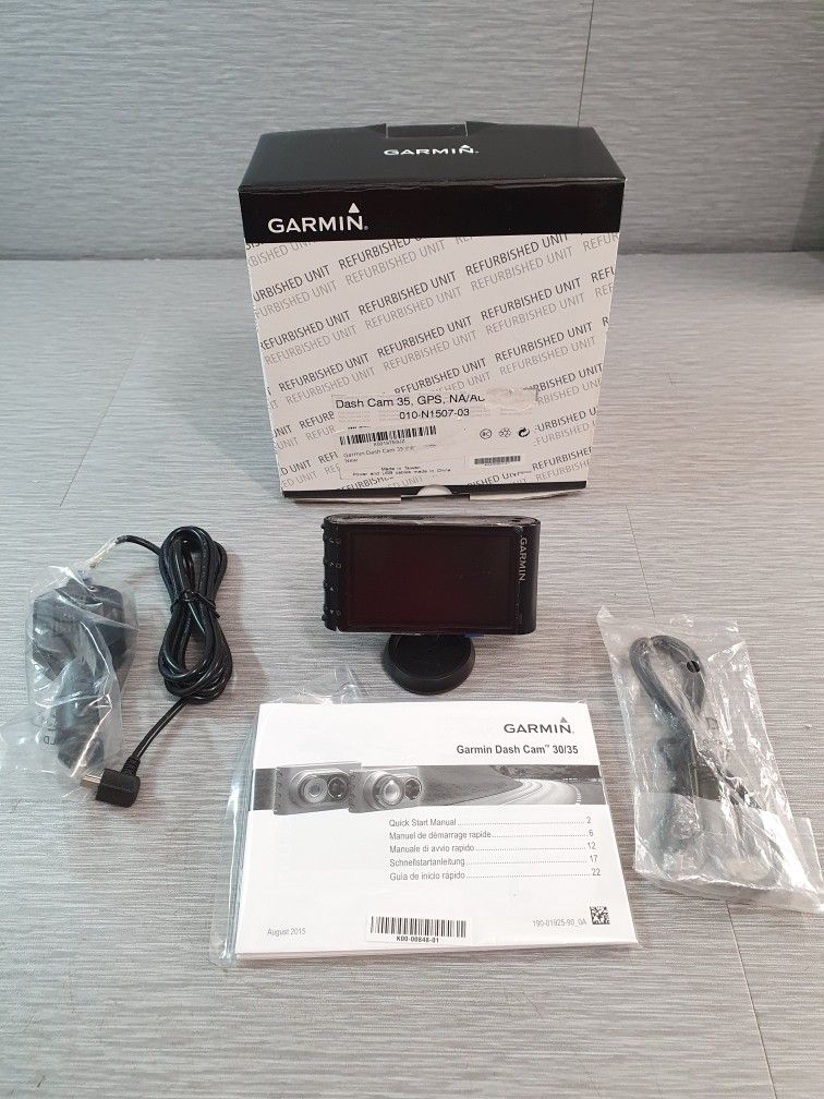 Garmin GPS HD Dash Cam 35 with 4GB Card - Tested