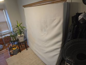 King size purple mattress