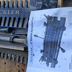 Rockler 12" Dovetail Jig to make drawers for cabinets with Instructions included