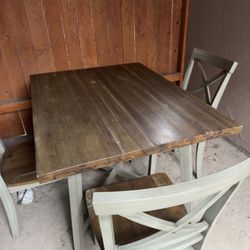 Dining Room Table, Real Wood 
