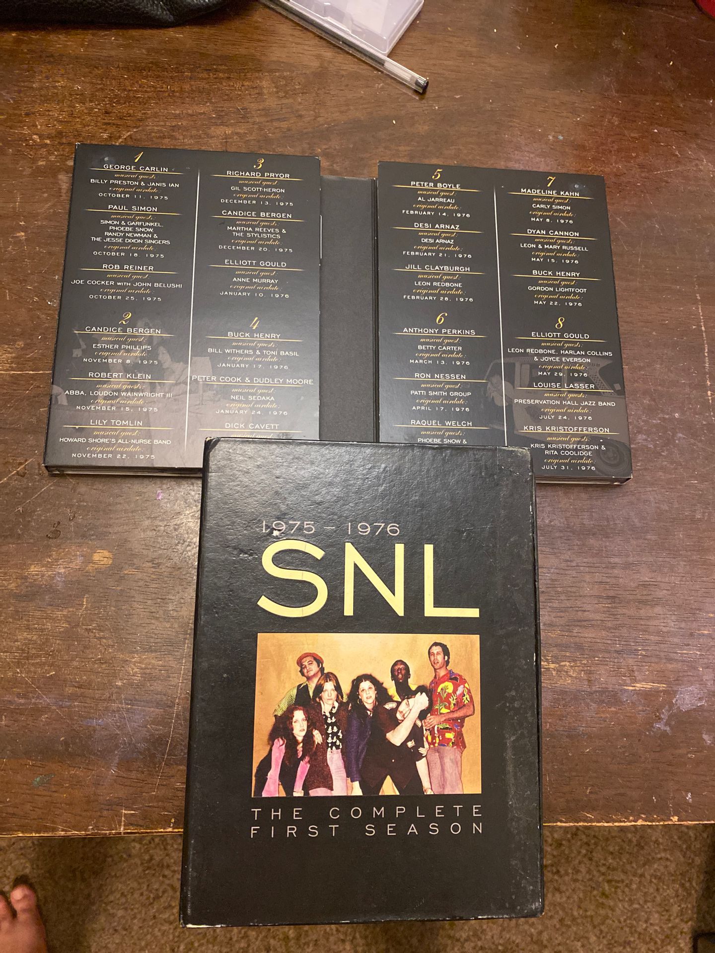SNL complete first season on dvd